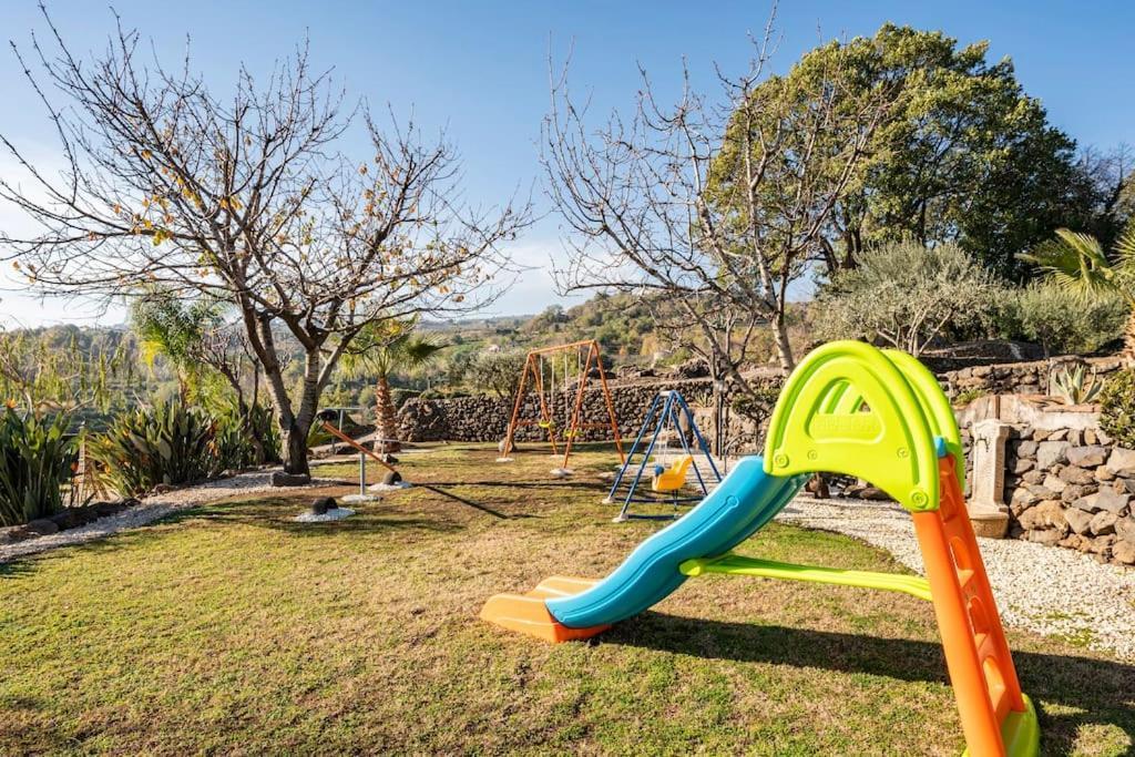 Villa Laura Piedimonte Etneo Bagian luar foto