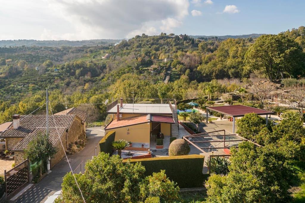 Villa Laura Piedimonte Etneo Bagian luar foto